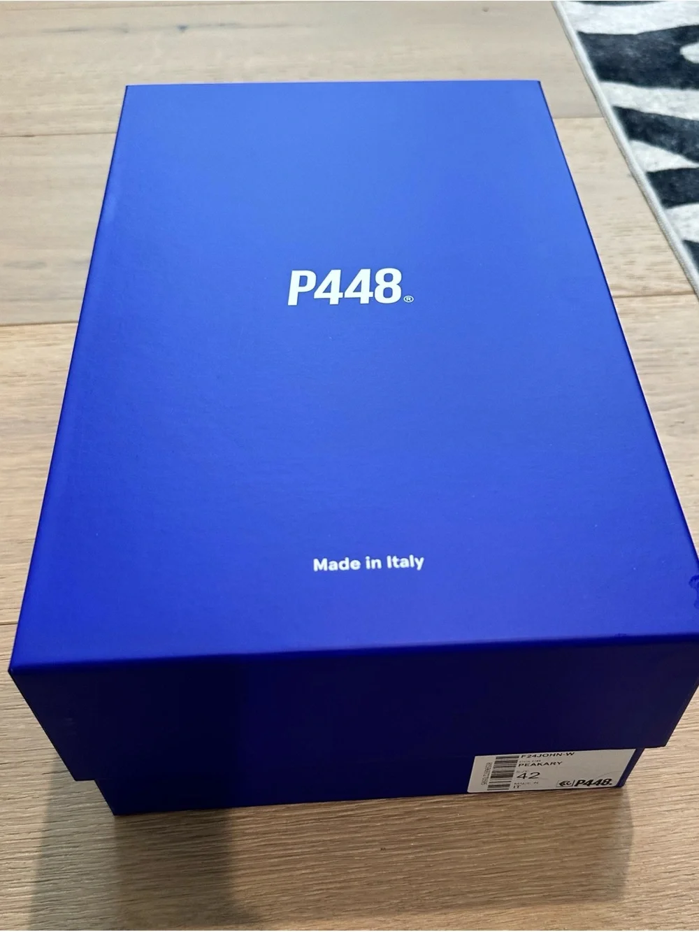 New P448 John Peakary Sneakers Sz 42